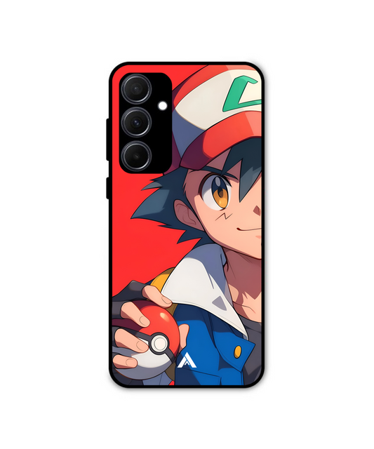 Ash Ketchum Pokémon Metal Back Cover & Phone Case
