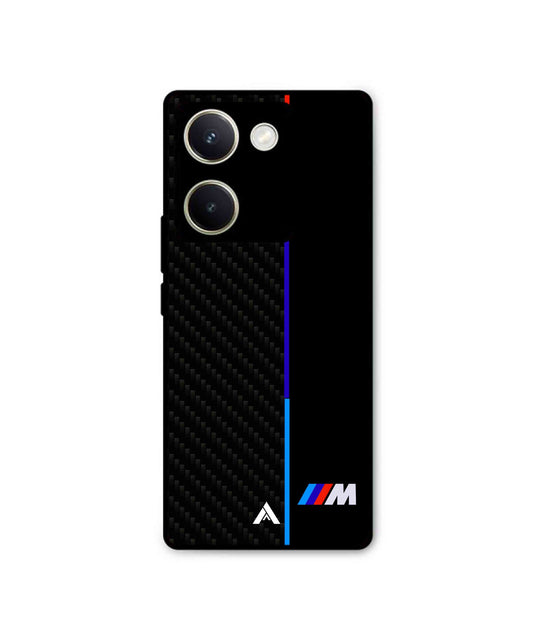 Bmw Carbon Fiber Car Logo 2 Metal Back Cover & Phone Case For Vivo Y200 Pro