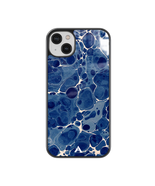 Water Pattern Premium Shockproof Metal Back Cover Cases - Ascension Store