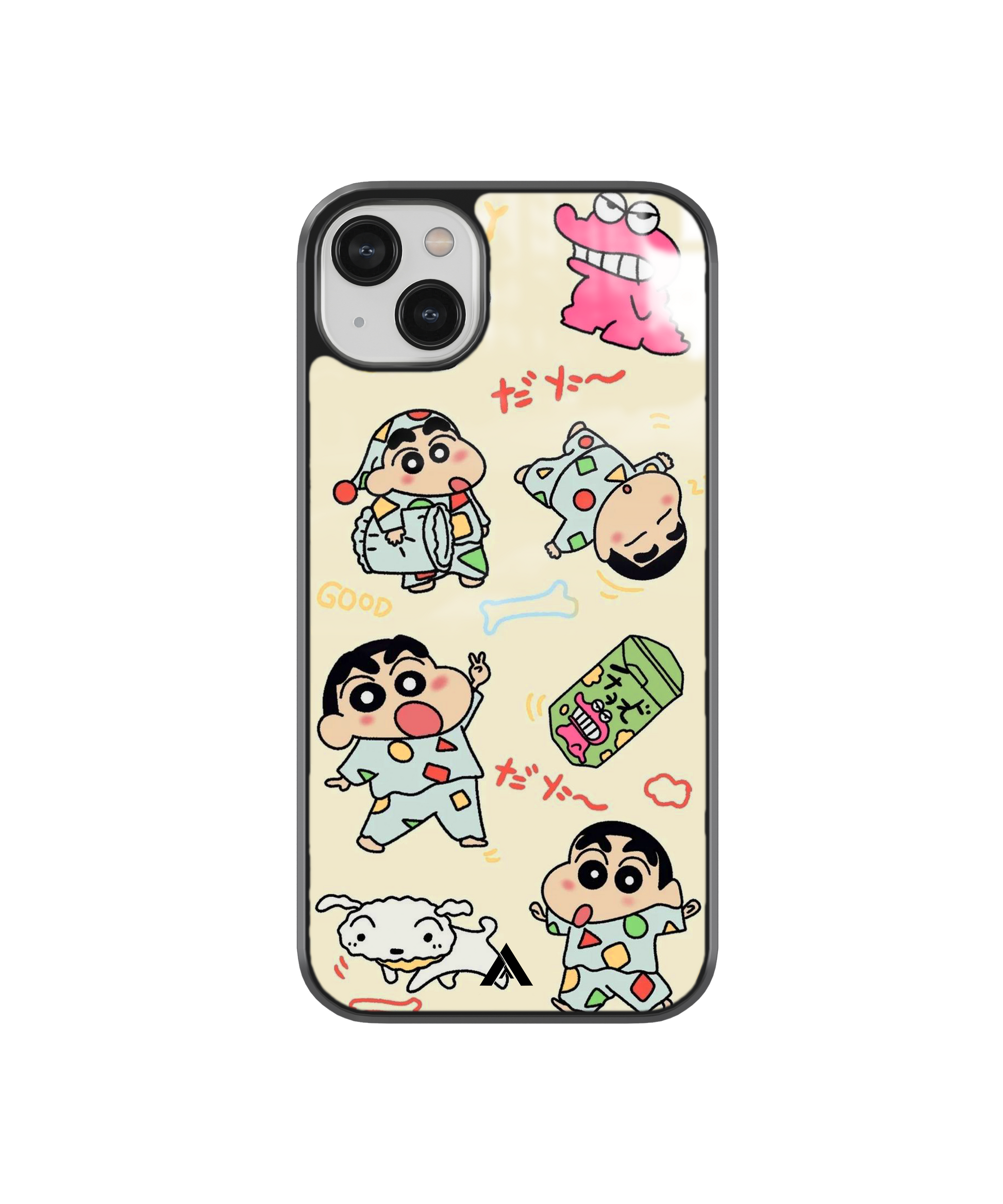 Shinchan Premium Shockproof Metal Back Cover Cases - Ascension Store