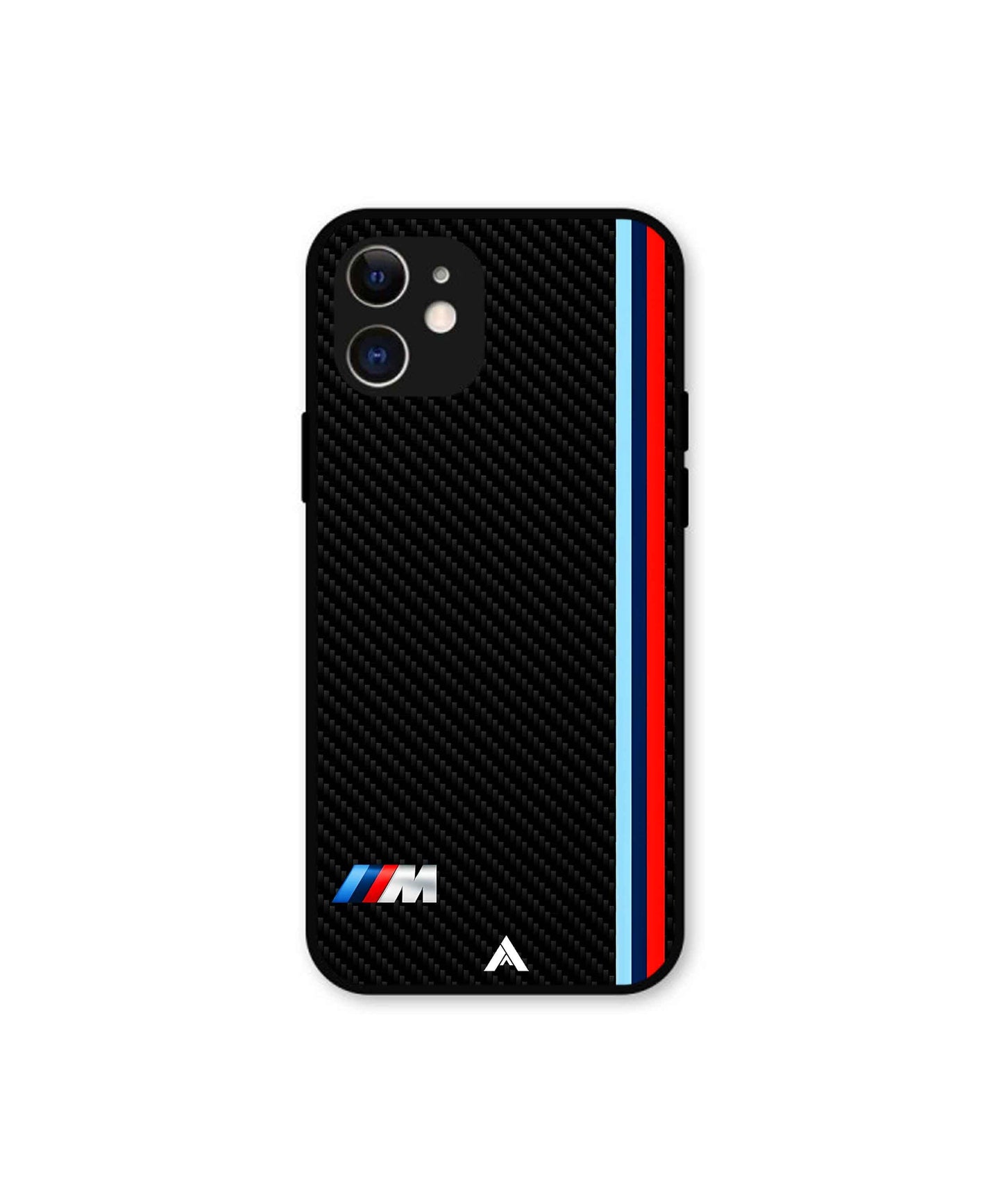 BMW Premium Shockproof Metal Back Cover Case for iPhone 12