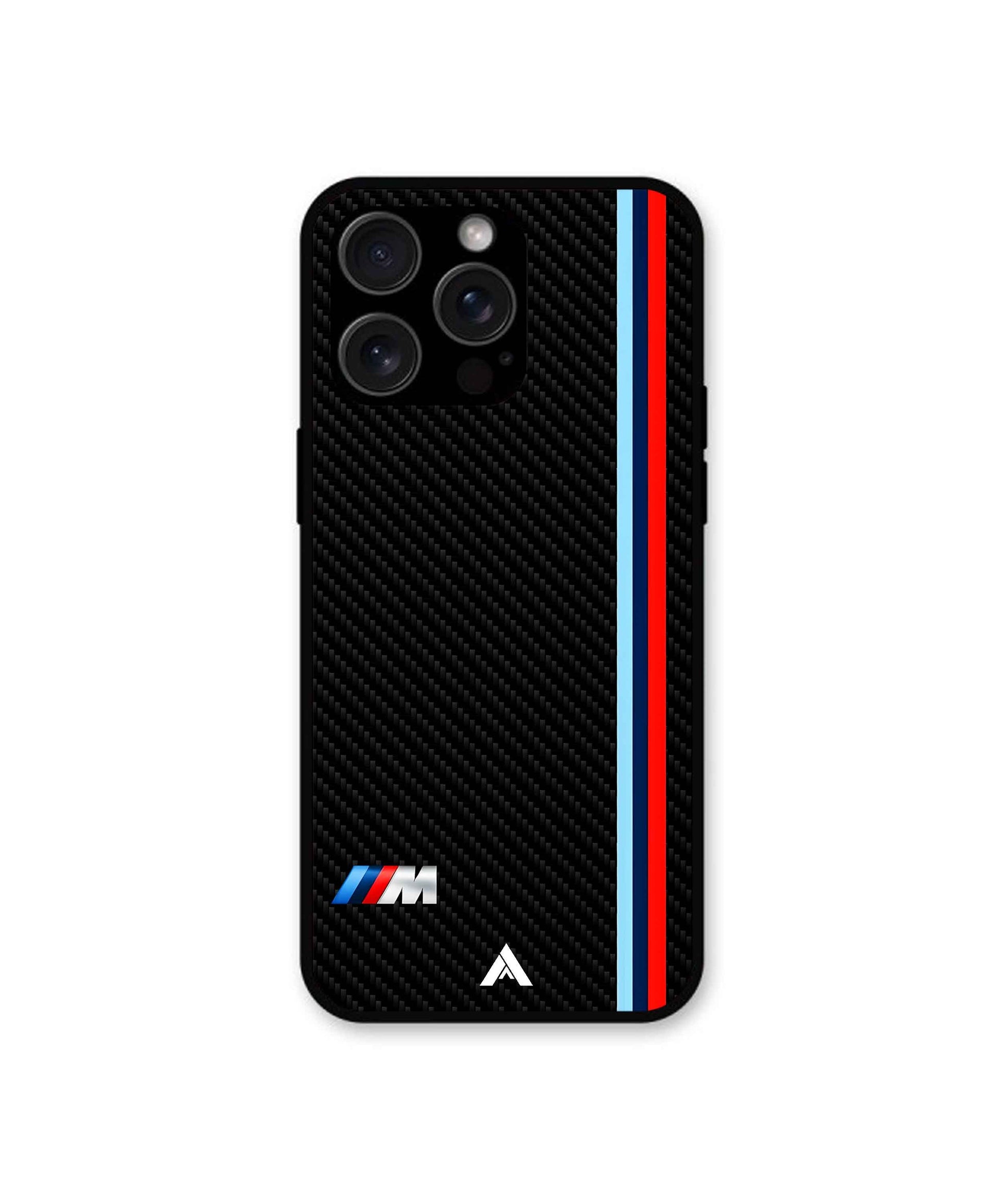 BMW Premium Shockproof Metal Back Cover Case for Apple iPhone 13 Pro Max